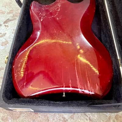 Guild Polara S-50 electric guitar 1964 - Cherry original vintage USA image 10