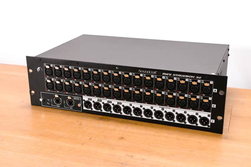 Soundcraft Mini Stagebox 32 Cat 5 32-Ch. Digital Stagebox with MADI Card CG01XBP image 1