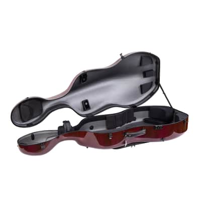 Crossrock 100% Carbon Fiber Case fits 4/4 Full-Size Cello, 7 Lb Lightweight image 8