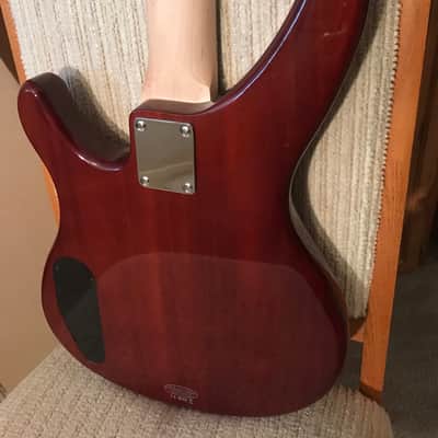 Yamaha TRBX174EW 4-string Bass 2010s - Root Beer image 7