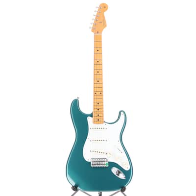 Fender Certified Pre-Owned Vintera II '50s Stratocaster, Maple Fingerboard, Ocean Turquoise (E5) (26099) image 5