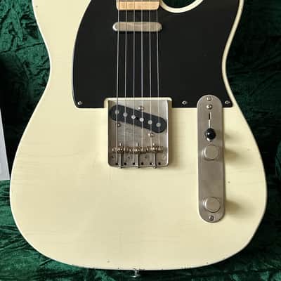 2024 Maybach Teleman T54 Aged Vintage Cream Tele Amber Pickups COA & Case image 1