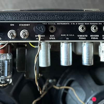 Vintage 1966 Fender Pro Reverb AA165 40 Watt 2x12 Amp image 22