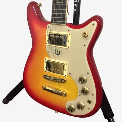 Epiphone ET-290 Crestwood 1974 - 1978 - Cherry Sunburst with OHSC image 2