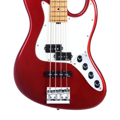 (Demo Model) : Sadowsky Guitars MetroExpress Hybrid PJ Bass 4 - Candy Apple Red Metallic image 1