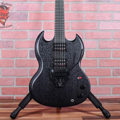 Gibson SG CM Black Limited Edition Satin Ebony FRX Floyd Rose 2016 w/Gator Softshell Case image 1