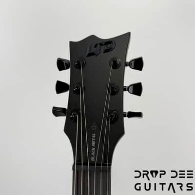 ESP LTD EC Black Metal Electric Guitar - Black Satin image 10