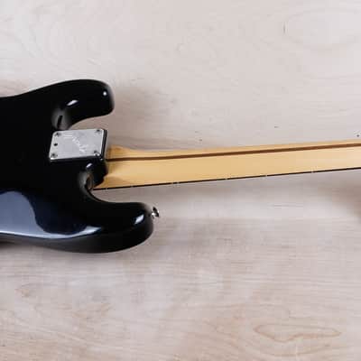 Fender ST-562 Contemporary Stratocaster MIJ 1985 Black Japan Fujigen System I Locking Tremolo w/ Hard Case image 10