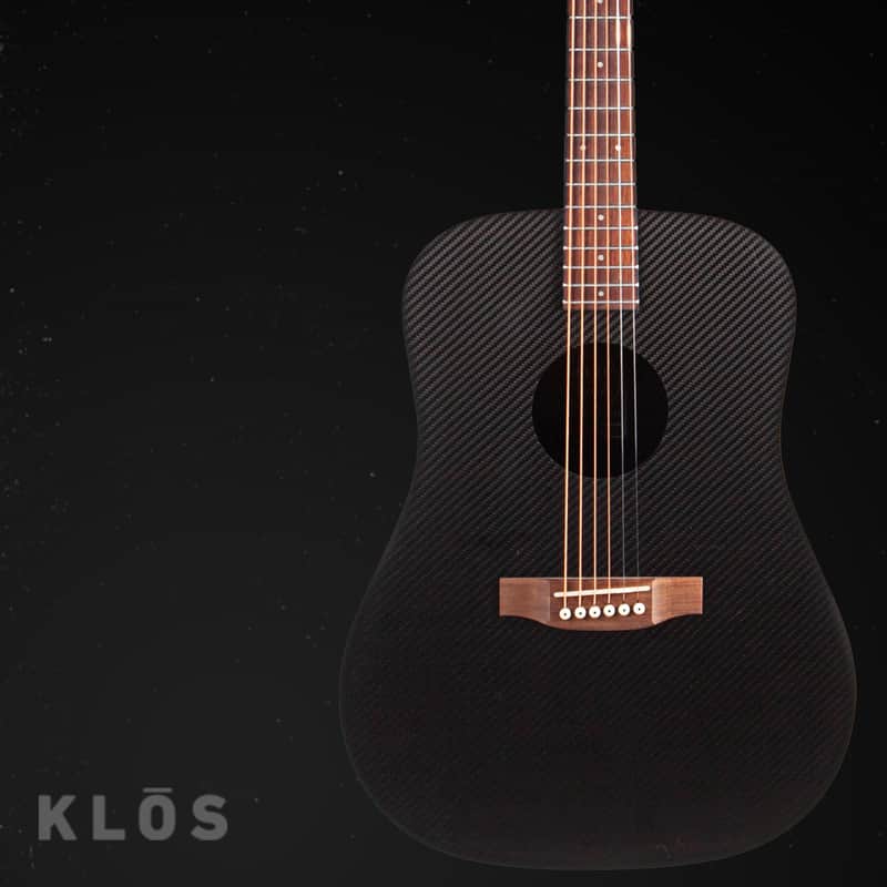 KLOS Hybrid Dreadnought Guitar - Acoustic image 1
