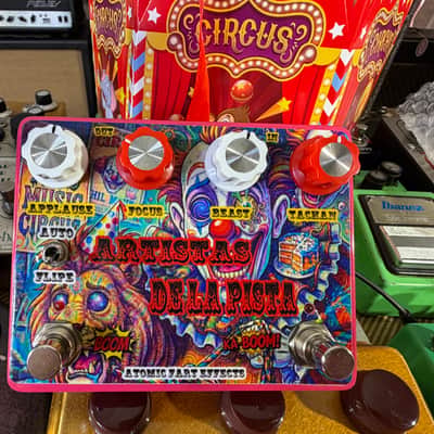Atomic Fart Effects ARTISTAS DE LA PISTA Hand Made Left : (Based in Gold “Klon Centaur & Booster Ecoplex EP2 image 25