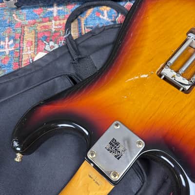 1962 Fender Stratocaster Reissue Model ST62G *7.6 lbs* USA Pickups 3TS Fujigen - 1993 image 11