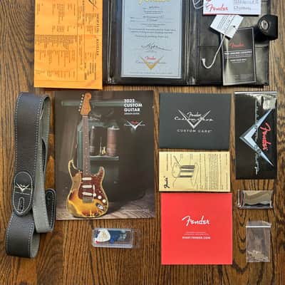 2022 Fender Custom Shop ‘66 Reissue Stratocaster Deluxe Closet Classic w/ OHSC image 20