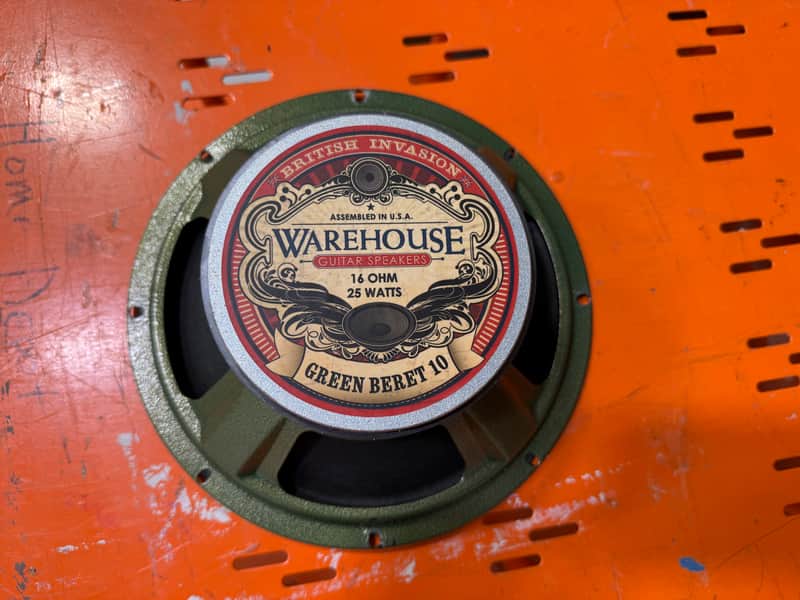 Warehouse Guitar Speakers WGS Green Beret 10” 16 Ohm image 1