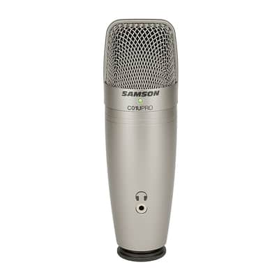 Samson C01U Pro Cardioid Condenser USB Microphone (with Headphone Jack) image 1