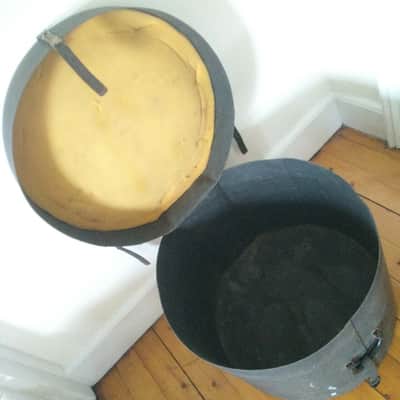 Gretsch 14x20" Hard Shell Bass Drum Case 24"x17"Fibre Transport Protective Fiber image 2