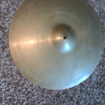 Vintage Zildjian 15  inch hi hat hi hat cymbal bottom cymbal only image 1