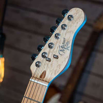 Michael Kelly MK55MFBMSO Mod Shop 55 Duncan Quilt Maple Top & Roasted Neck 6-String Electric Guitar image 6