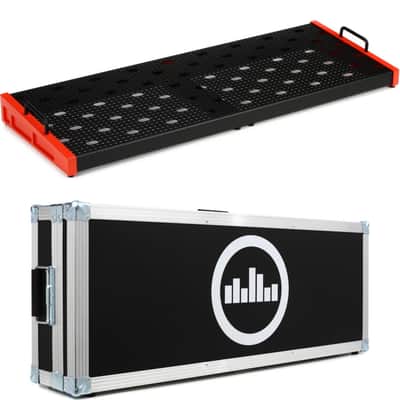 Temple Audio DUO 34 Templeboard with Flight Case - Temple Red image 1