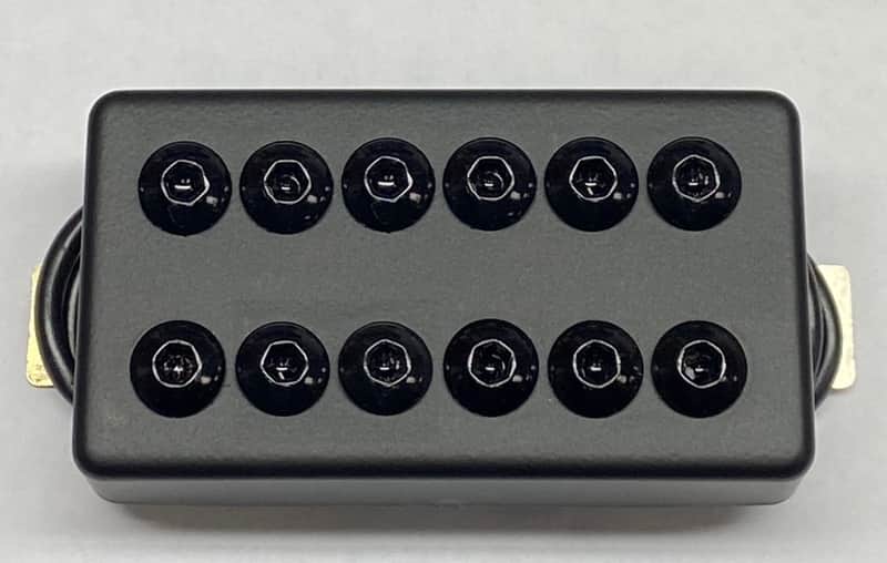 Seymour Duncan SH-8B Invader 6 String Bridge Humbucker - Matte Black Metal Cover image 1