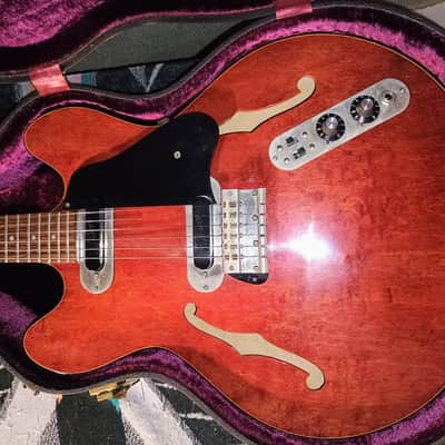 Gibson ES-320TD 1971 - 1975 - Cherry Red image 8