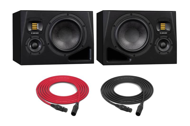 Adam Professional Audio A8H | 340W 8" Active 3-Way Studio Monitor (Pair) image 1