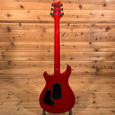 PRS SE Custom 24 "Floyd" Electric Guitar - Charcoal Cherry Burst image 5