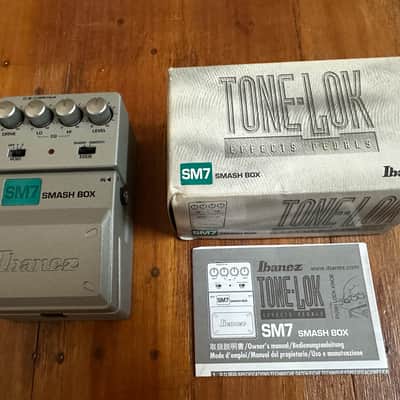 Ibanez SM7 Smash Box Distortion Tone-Lock 2000’s - Grey NOS | Reverb
