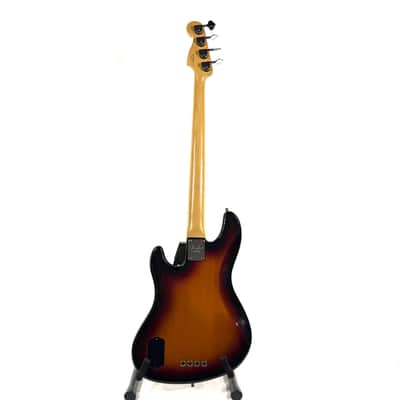 Used Fender American Deluxe Jazz Bass Maple Neck Tobacco 3-Tone Sunburst image 12