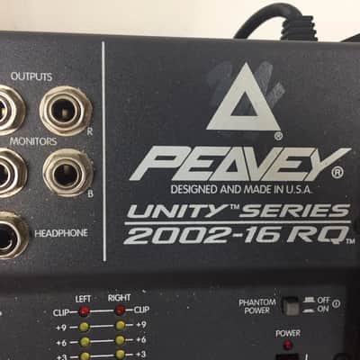 Peavey 16 Channel Mixer Unity 2002-16 RQ 2002 image 2