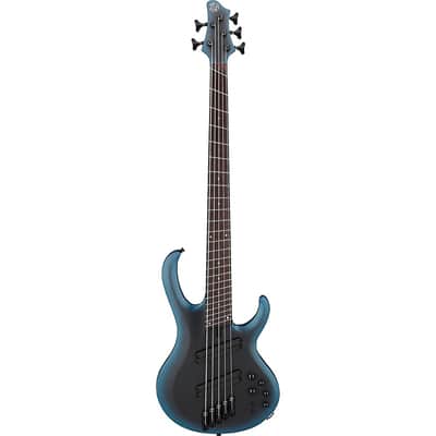 Ibanez Bass Workshop BTB605MS 5-String Electric Bass Guitar - Regular Midnight Arctic Ocean Matte image 3