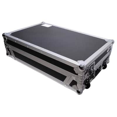 ProX XS-DDJFLX10WLTBL Silver Case for DDJ-FLX10 or DDJ-GRV6 Controller w Shelf and Wheels image 4