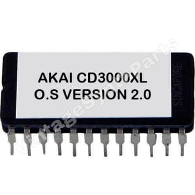 AKAI CD3000XL Operating System 2.0 EPROM upgrade latest OS Firmware Eprom Rom