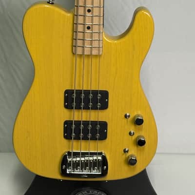 G&L ASAT Bass Butterscotch Blonde with Dual MFD bass humbuckers image 2