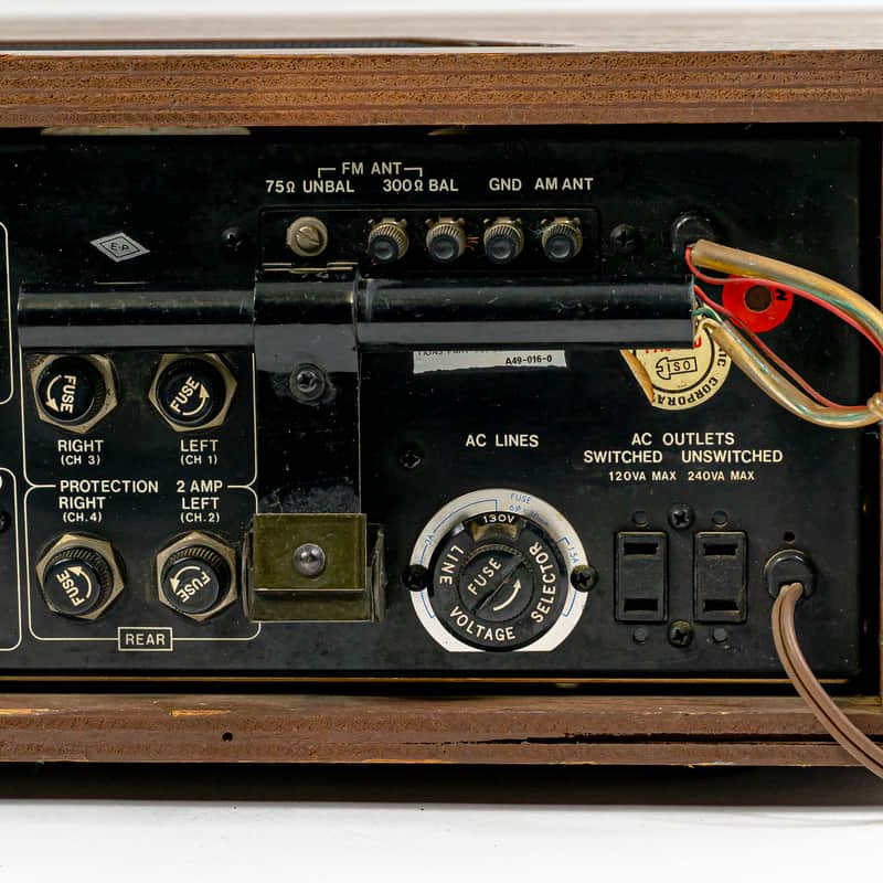Pioneer QX-8000 Quadraphonic Receiver (1971–72) – 4-Channel Hi-Fi