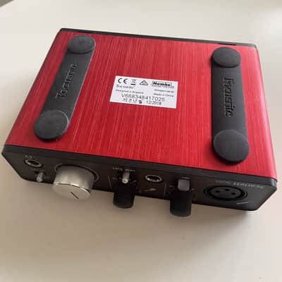 Focusrite Scarlett Solo 2nd Gen USB Audio Interface - Red/Black image 3