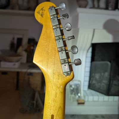 Fender Stratocaster 1957 - Masterbuilt Dennis Galuszka Sunburst image 15