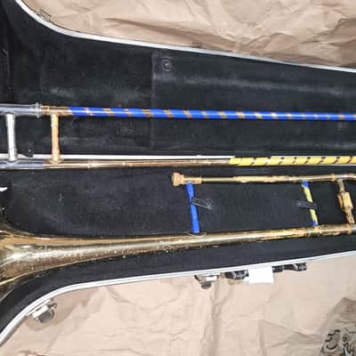 Blessing Scholastic Trombone with Case & Mouthpiece. USA. Good condition image 6