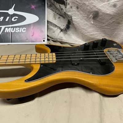 Guild USA SB-602 SB602 Pilot Bass 4-String with Case 1987 Natural image 11