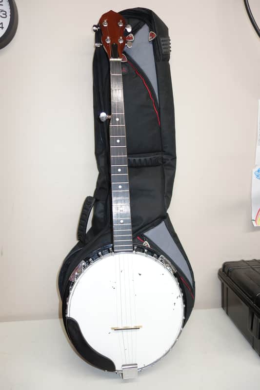 Kay Banjo 4 string w/Eagle Engraved image 1