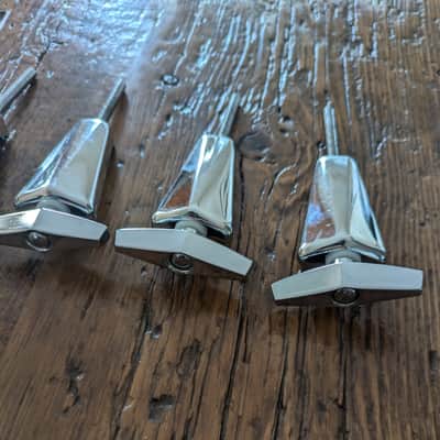 Pearl Bass Drum Tension Rods and Claws (x8) 1990s image 8