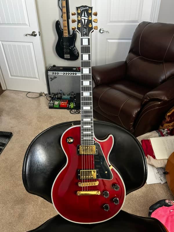 Gibson Les Paul Custom 2008 - Wine image 1
