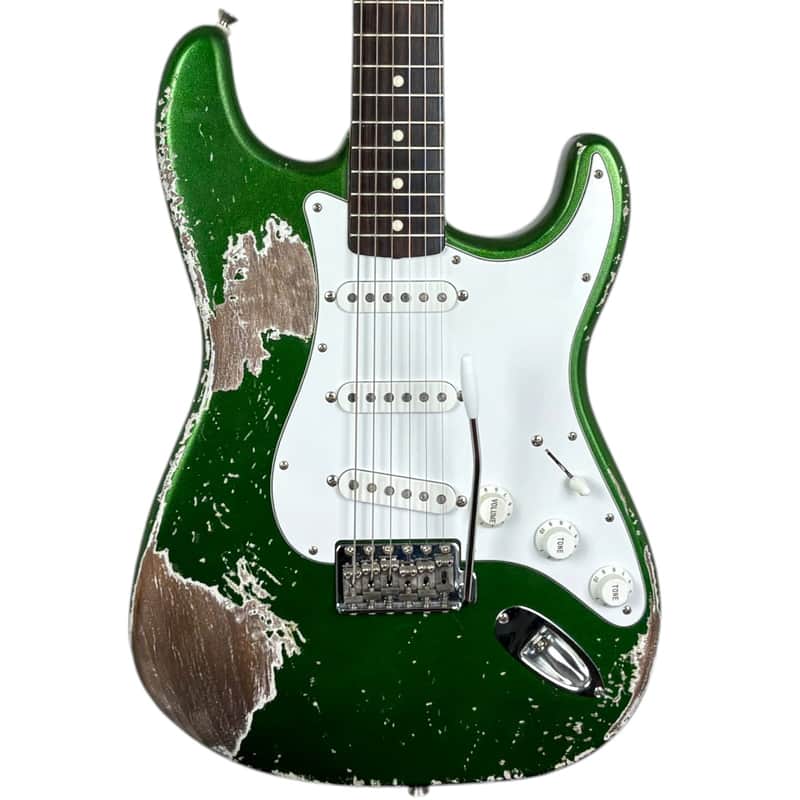 Fender MJT 60s Reissue Stratocaster - Candy Apple Green - Heavy Relic image 1