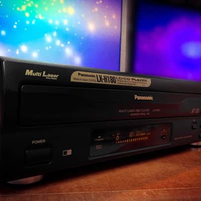 PANASONIC LX-H180 Laser-Disc Player + Movies Bundle image 2
