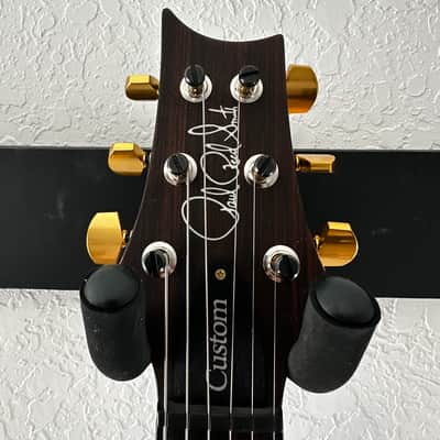 PRS P24 / Custom 24 Piezo 10-Top Fire Red Burst w/ gold hybrid hardware image 7
