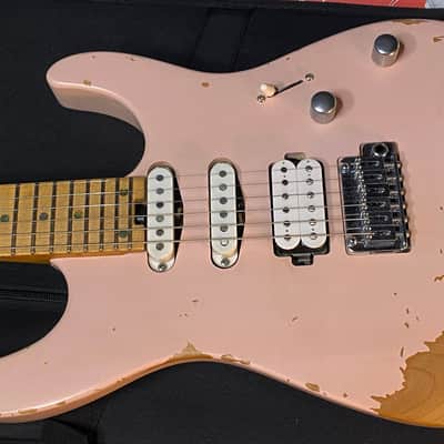 NEW! Charvel Pro-Mod Signature Rick Graham DK24 2PT CM Worn Shell Pink - Foam Core Case - 7.1lbs - Authorized Dealer - G06533 image 7