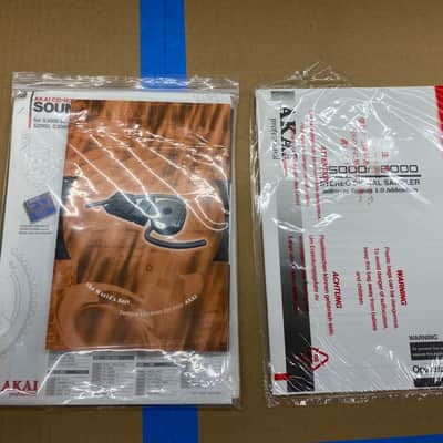 Akai S5000 MIDI Stereo Digital Sampler Rack NOS Mint in Box Vintage image 8