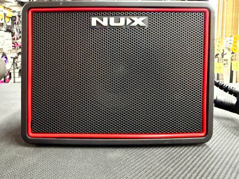 NuX Mighty Lite BT 3-Watt Desktop Bluetooth Guitar Combo 2020s - Black image 1