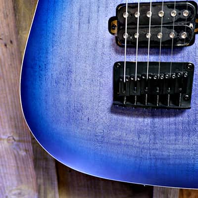 Ibanez RGA42FM-BLF Standard - Blue Lagoon Burst Flat image 4