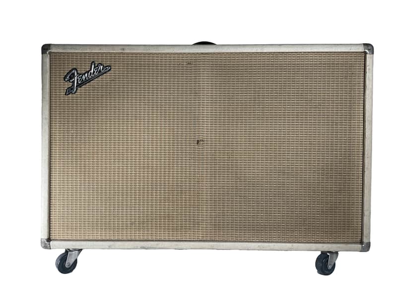 Fender 1963 Blonde Bassman Guitar Cabinet – All Original image 1
