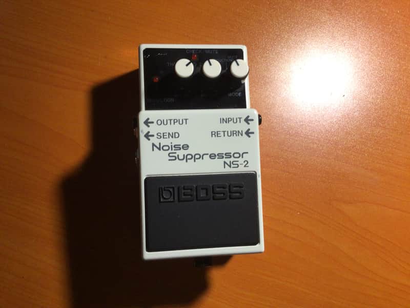 Boss NS-2 Noise Suppressor (Silver Label) 1989 - Present - White Bild 1